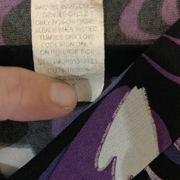 Only Nine Women’s Dressy Casual Blouse Plus Size 1X - Picture 3 of 10